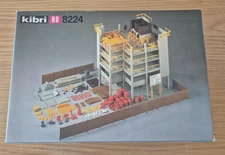 KIBRI HO #8224 HIGH RISE BUILDING UNDER CONSTRUCTION WITH YARD KIT  BRAND NEW