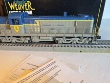 Locomotora diésel Weaver O Train #U8505 Delaware & Hudson RSD 4/5 ¡HERMOSA!