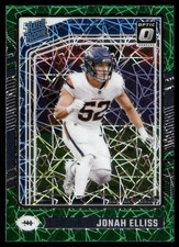 Jonah Elliss 2024 Donruss Optic Green Velocity #257 Denver Broncos