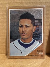 2011 Topps Heritage Chrome /1962 #C57 Ruben Tejada New York Mets Baseball Card