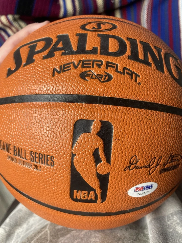 Kevin Durant Signed Brooklyn Nets Spalding Ball Basketball W/ PSA COA - Image 2 of 4