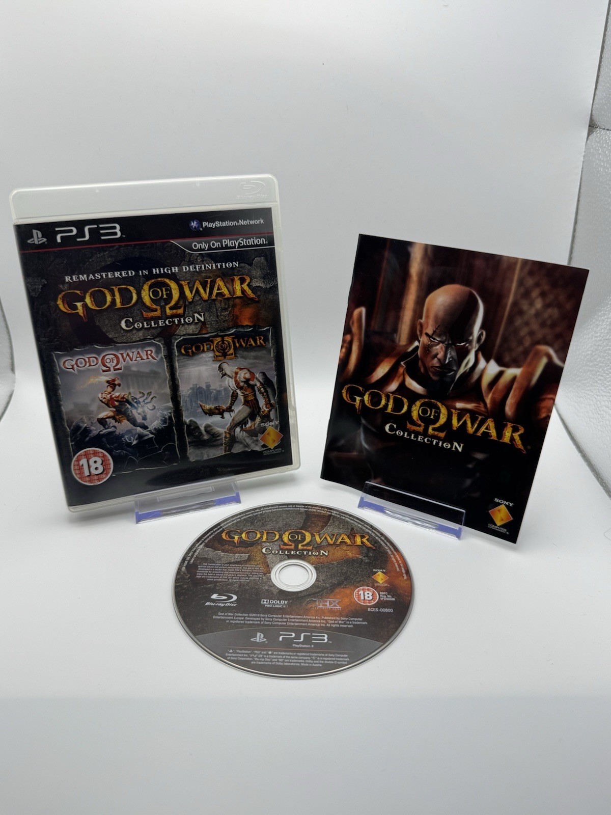 God of War Collection - Playstation 3 PS3 Game- CIB - Disc VGC