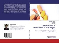 Determination Of Adulteration Of Anti-Obesity Drug Kashyap Thummar