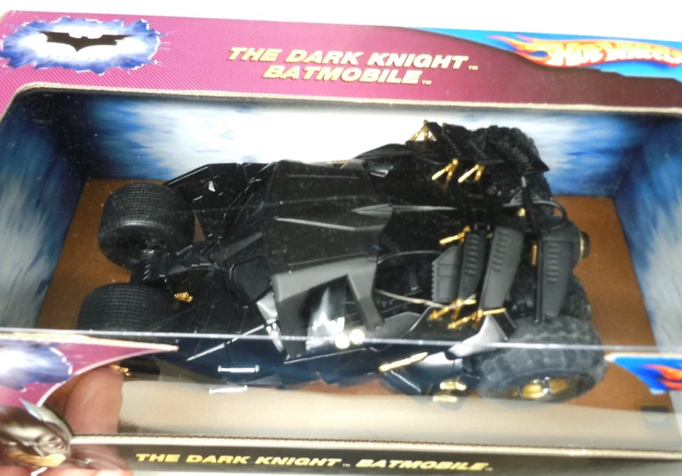 Hot Wheels 2008 Dark Knight Batmobile Tumbler 1/18 Diecast Model N2480 2008 - Image 3 of 4