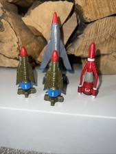 Thunderbird 1 Carlton Toys Collectibles Thunderbird 1 & 3 Plastic Bundle X 4 ❤️