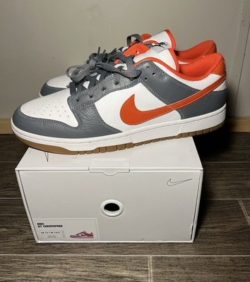 Nike Dunk By You Low FN0569-900 University Orange Gray White Mens Size 13