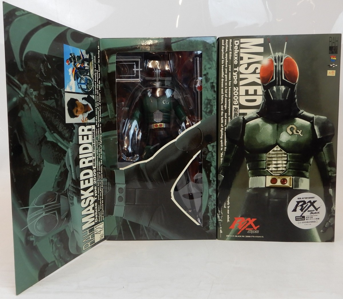 超貴重品RAH421仮面ライダーBLACK RX2009デラックスタイプ 超貴重品RAH421仮面ライダーBLACK RX2009デラックスタイプ