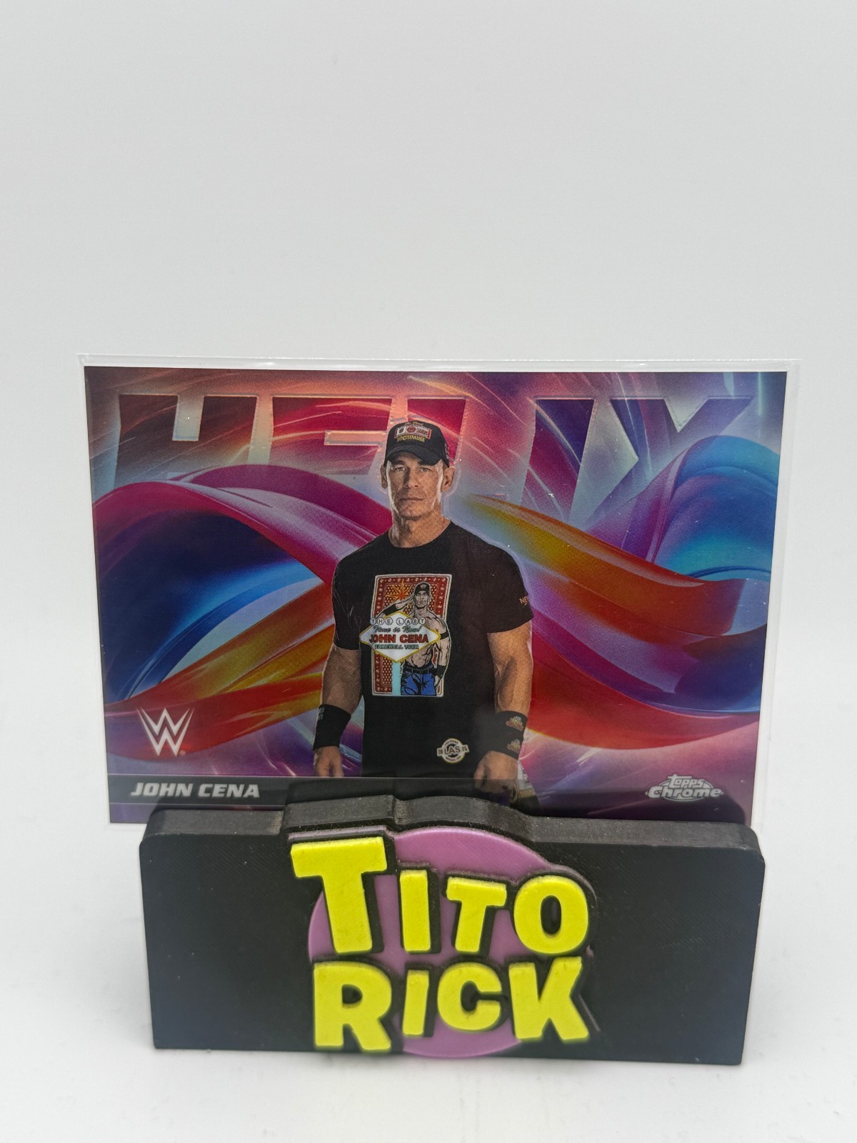 2026 Topps Chrome WWE John Cena Helix Insert #HLX-3 SSP Case Hit