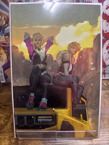 SPIDER-GWEN SHADOW CLONES #2 KAEL NGU EXCLUSIVE 616 VIRGIN VARIANT