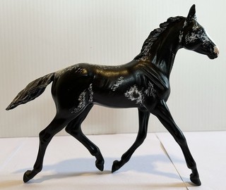 OOAK Hand Painted Breyer Foal (Gilen Mold) Matte Custom Model Horse