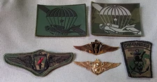 Brazil Brazilian Navy Marines Corps Badges/Patches & Army SF - Lot 6 Pcs.