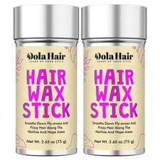 Hair Wax Stick for Flyaways, Smoothing, and Slick Back Hair Pomade for Women...