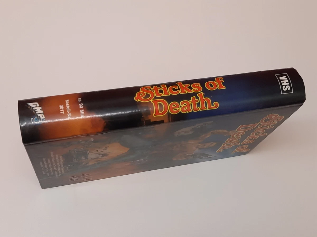 Sticks Of Death 1986 VHS German PAL GMP Video Hartbox Roland Dantes The Arnis
