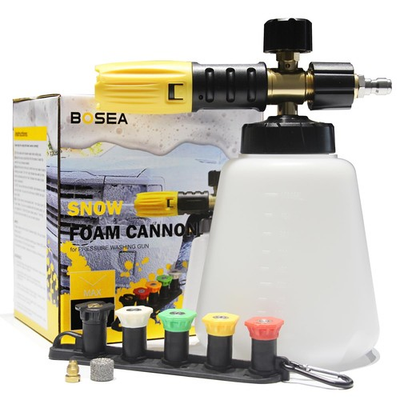 #ad Foam Cannon with Pressure Washer Tips and Nozzle Holder 4000PSI Car Soap Dis... $43.86
