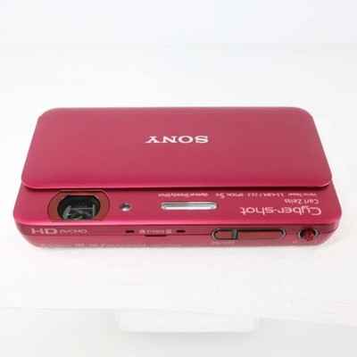 Sony Cyber-shot DSC-TX55 Digital Camera Red 5x Optical Zoom 16.2