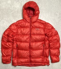 Mountain Hardwear Mt. Eyak Men's Large Red Down Puffer Jacket 600-Fill Hiking