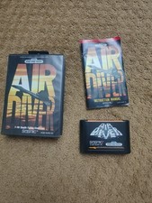 Air Diver Sega Genesis (1990) CIB  w/ Cartridge, Manual, Case Hang Tab