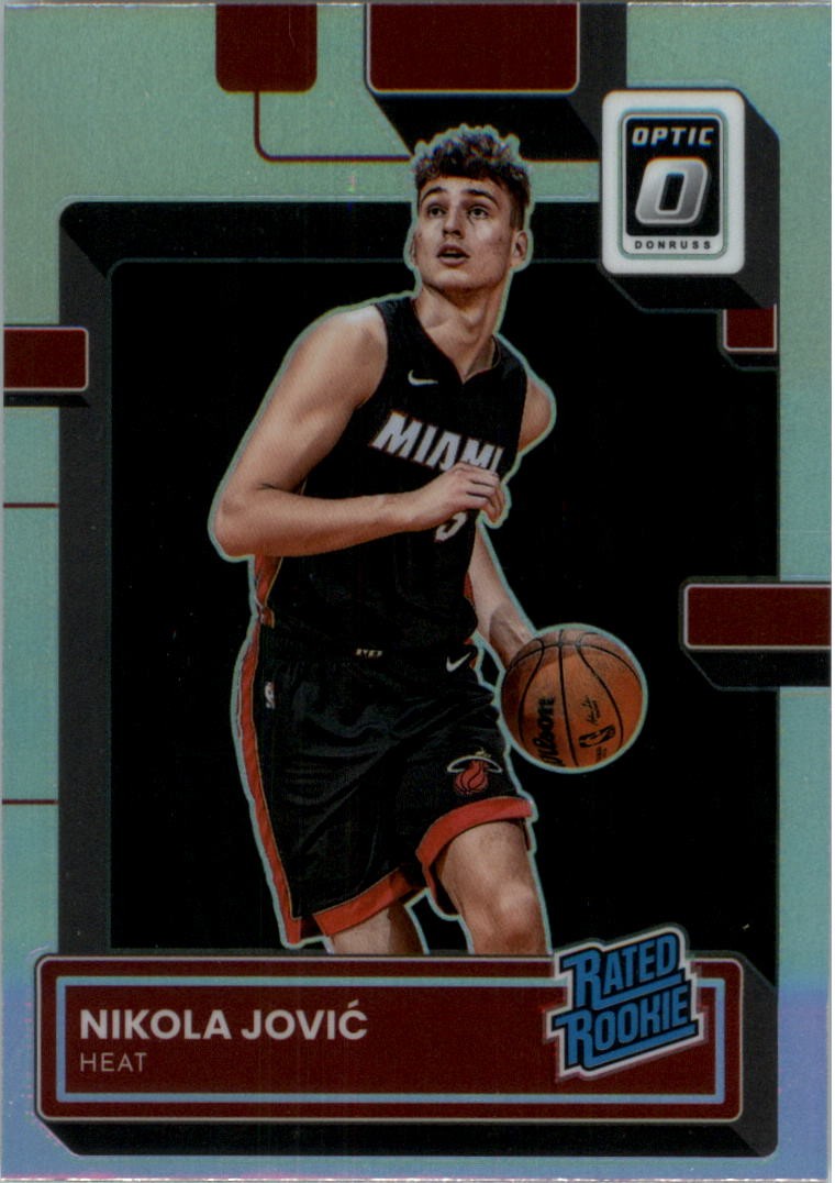 2022-23 Donruss Optic Holo #224 Nikola Jovic RR - BSK