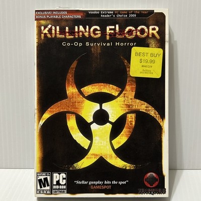 Killing Floor PC DVD-ROM Video Game Co-Op Survival Horror