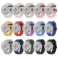 TPU Silicone Sport Watch Band For Samsung Galaxy Watch 8 Classic 46mm/8 40/44mm