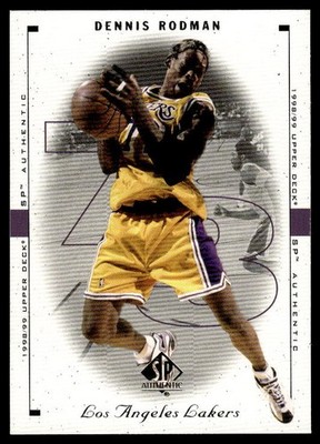 1998-99 SP Authentic #45 Dennis Rodman
