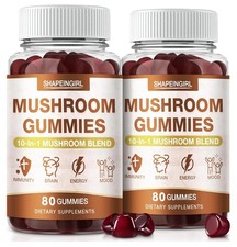 Mushroom Gummies For Adults Immune Support  Cognitive Boost 160 Count