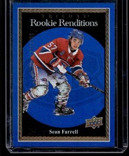 2023-24 Upper Deck Trilogy #RR-8 Sean Farrell Rookie Renditions Blue #/499