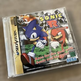 Sonic R Sega Saturn SS GS-9170 1997 NTSC-J SEGA with Obi Manual Japanese USED