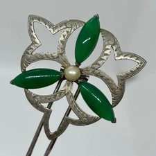 Kanzashi kimono Hair stick Paulownia Box 111003 Metalwork Engraving Yae Mitsubis