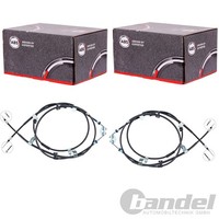 2X A.B.S. Handbremsseile Hinten Passend FüR Ford Tourneo Transit Scheibenbremse
