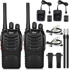 RADIO TD-V2 Radio Walkie Talkies for Adults Long Range, Rechargeable Two Way Rad
