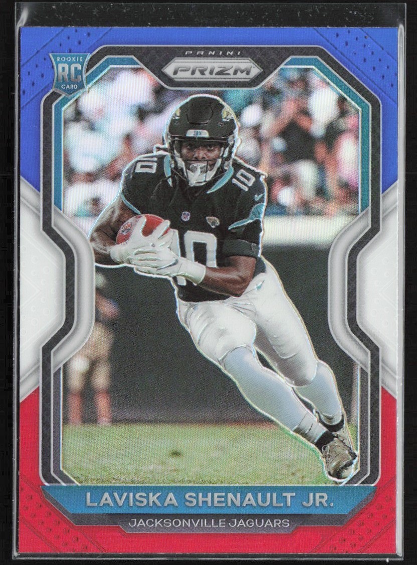 2020 Panini Prizm Red White Blue Prizm Laviska Shenault Jr. RC Jaguars #350