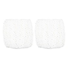 2pcs Bird Cage Skirt : Bird Cage Catchers - Removable Mesh Cover Skirt -