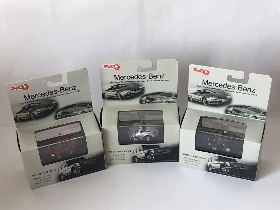 Juego Mini Coche ChoroQ Mercedes-Benz Audi Volkswagen Colección 7 Coches Foto 2 de 4