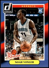 2014-15 Donruss #14 Noah Vonleh The Rookies Press Proofs Blue #/99 E1