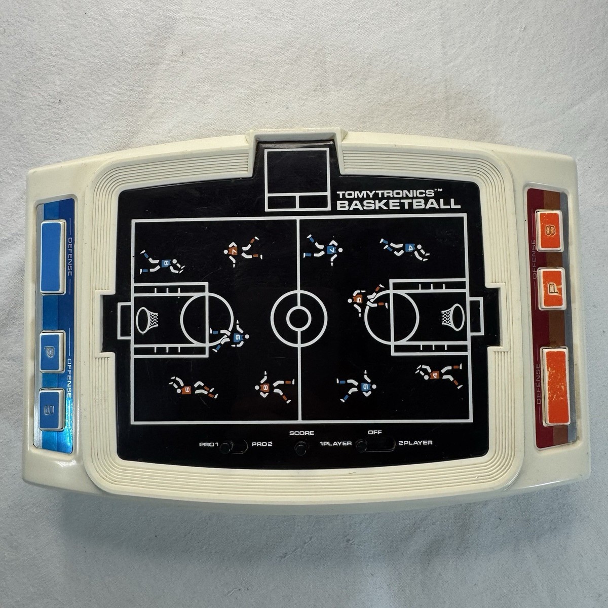 Tomytronics Tomy Electronics Game 2 Person Handheld Basketball