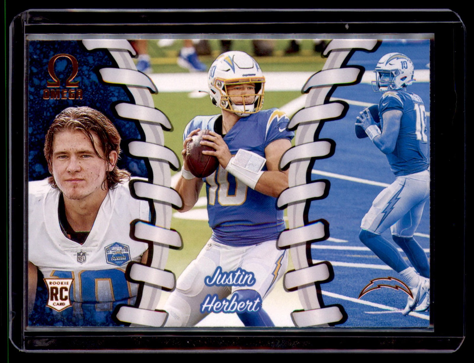 2020 Panini Chronicles #O-3 Justin Herbert Omega