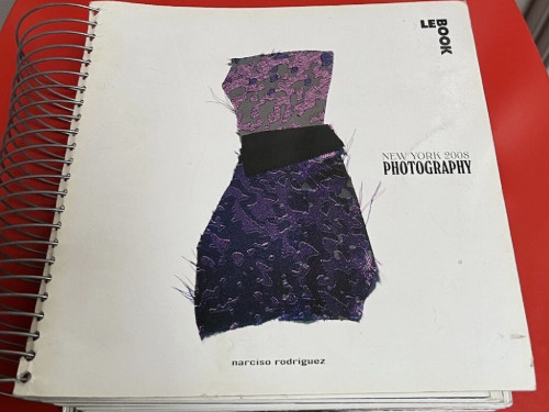 Le Book New York 2008 Fashion Photography VFiles Visionaire Vogue Purple 