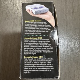 Nintendo Super NES Classic Edition Mini Console with 2 SNES Controllers