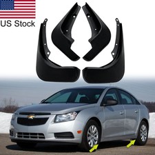 4pcs Front Rear Splash Guards Mud Flaps Mudguard For 2010-2015 Chevrolet Cruze 4pcs Front Rear Splash Guards Mud Flaps Mudguard For 2010-2015 Chevrolet Cruze