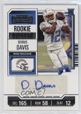 2023 Panini Contenders Rookie Ticket Variation Derius Davis #147 Auto 3c2