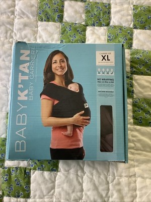 Baby K'tan ORIGINAL Baby Carrier Eggplant xl Preowned w/box