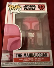 Funko Pop! Star Wars: Mandalorian 495 Valentines Day Pink New Vinyl Figure