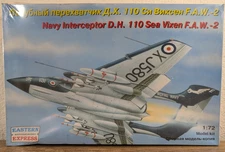 Eastern Express 1:72 Navy Interceptor Sea Vixen Model Kit #72284, Sealed
