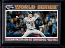 2026 Topps Heritage World Series Highlights Dark Gray Border #313 Dodgers