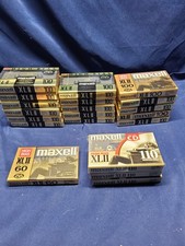 Maxell XLII-S 100 Type II High Bias Blank Cassette Tape Sealed Japan Lot Of 20