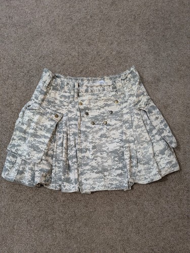 Utilikilts Mens 36 Camo Utility Kilt Cargo Pockets Made In USA