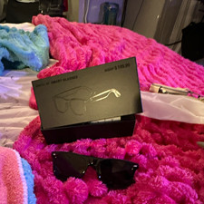 Syx 23 AI Smart Glasses Smart Sunglasses Square Black Plastic Frame/Lens