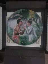 Vintage 1985 We Kiss In a Shadow, 3rd inThe King and I-Knowles Collector Plate