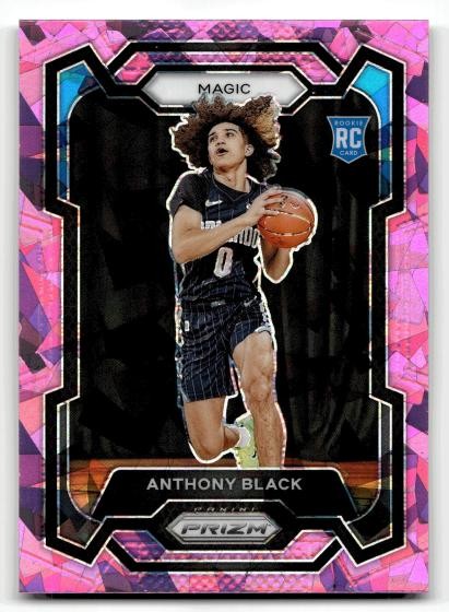 ANTHONY BLACK 2023-24 PANINI PRIZM PINK ICE ROOKIE #170 MAGIC Q0014